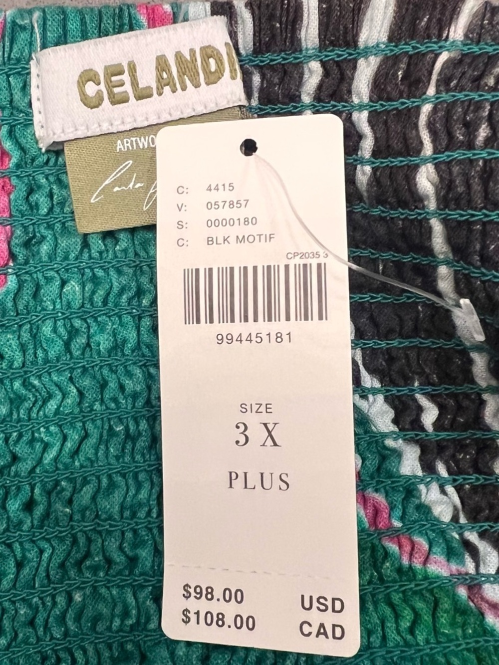 Anthropologie CELANDINE Aliza Strapless Linen Blend Maxi Dress 3X zebra green - Picture 9 of 13